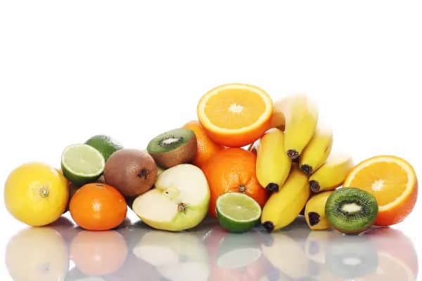 Retinoids in fresh fruit