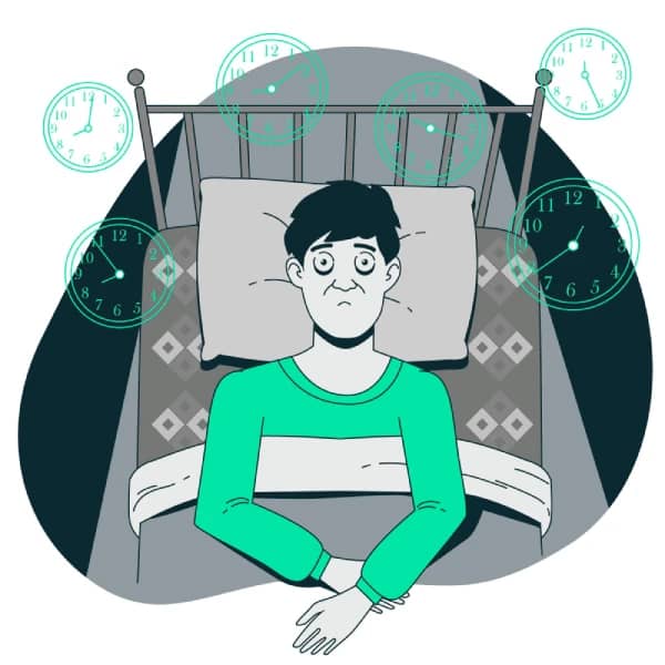 Insomnia can be a sign of low testosterone levels